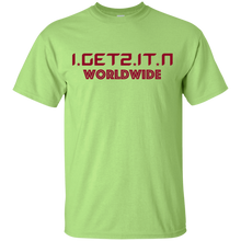 Boy's And Girl's Igetzitn Worldwide Red T-Shirt