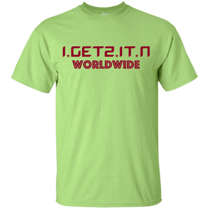 Boy's And Girl's Igetzitn Worldwide Red T-Shirt