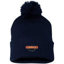 IgetzitN Clothing Logo Pom Pom Knit Cap
