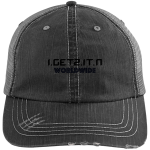 BT IgetzitN Worldwide Trucker Cap