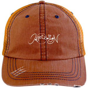 WT IgetzitN Logo Trucker Cap