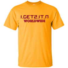 Men's Igetzitn Worldwide Red T-Shirt