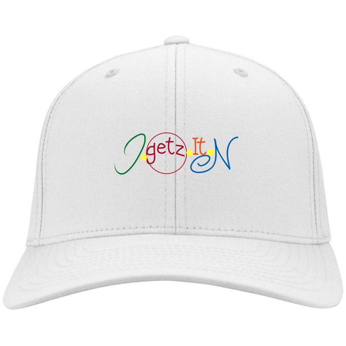 IgetzitN Colorful Logo Twill Cap