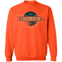 Men's Igetzitn Clothing Logo BW Pullover Sweatshirt