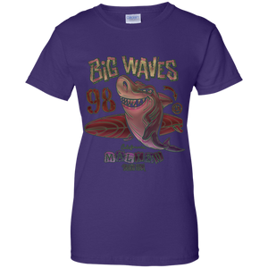 Women's  Big Shark Surfer T-Shirt
