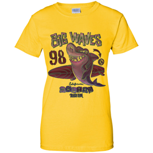Women's  Big Shark Surfer T-Shirt