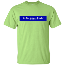 Boy's and Girl's Igetzitn Blue Banner T-Shirt