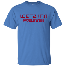Boy's And Girl's Igetzitn Worldwide Red T-Shirt
