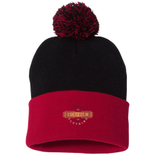 IgetzitN Clothing Logo Pom Pom Knit Cap