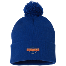 IgetzitN Clothing Logo Pom Pom Knit Cap