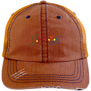 IgetzitN Colorful Logo Trucker Cap
