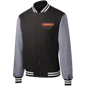 Men's IgetzitN Logo Fleece Letterman Jacket