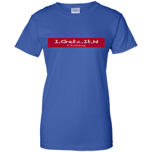 Women's Igetzitn Red Banner T-Shirt