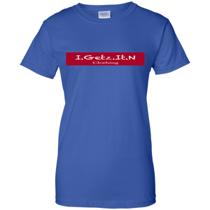 Women's Igetzitn Red Banner T-Shirt