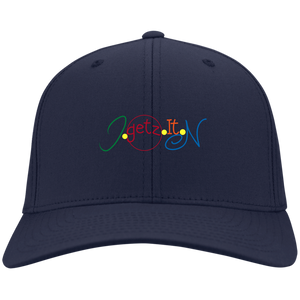 IgetzitN Colorful Logo Twill Cap