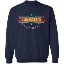 Men's Igetzitn Clothing Logo BW Pullover Sweatshirt