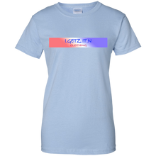Women's Red White Blue Banner T-Shirt