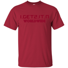 Boy's And Girl's Igetzitn Worldwide Red T-Shirt