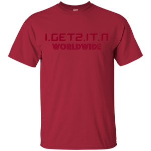 Boy's And Girl's Igetzitn Worldwide Red T-Shirt