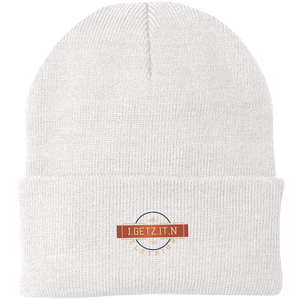 IgetzitN Clothing Logo Knit Cap