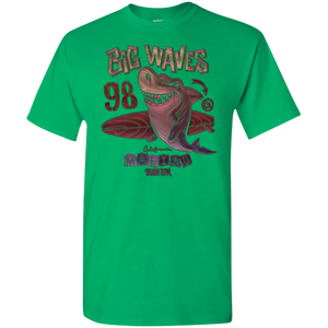 Boy's and Girl's  Big Shark Surfer T-Shirt