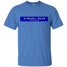 Boy's and Girl's Igetzitn Blue Banner T-Shirt