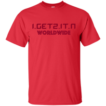 Men's Igetzitn Worldwide Red T-Shirt