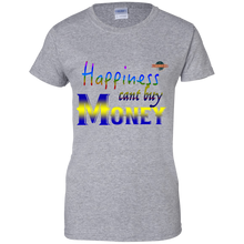 Women's Happiness Cant Buy Money W/O bg T-Shirt
