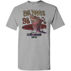 Boy's and Girl's  Big Shark Surfer T-Shirt