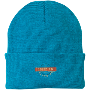 IgetzitN Clothing Logo Knit Cap