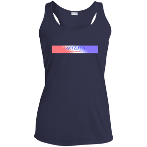 Women's Red White Blue Banner Tank