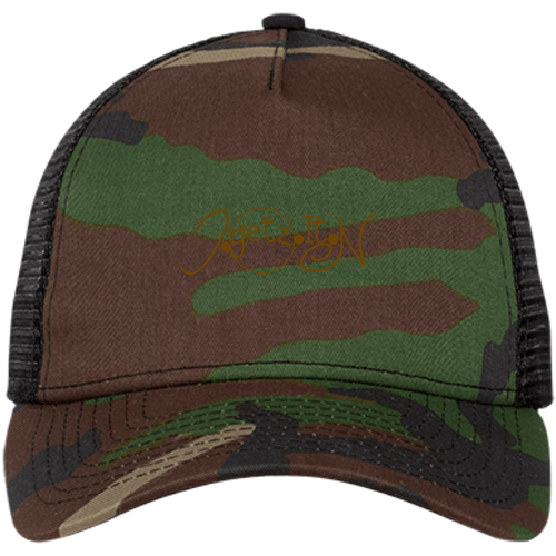 GT Igetzitn Logo New Era® Snapback Trucker Cap