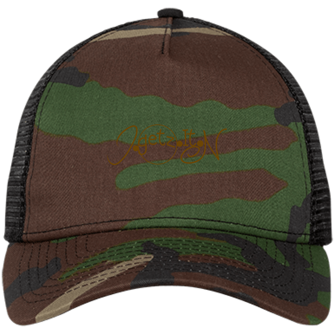 GT Igetzitn Logo New Era® Snapback Trucker Cap