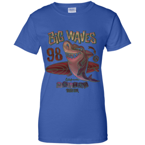 Women's  Big Shark Surfer T-Shirt