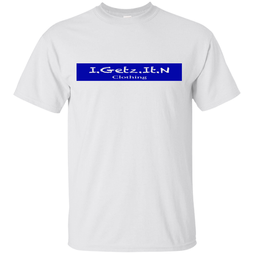 Boy's and Girl's Igetzitn Blue Banner T-Shirt