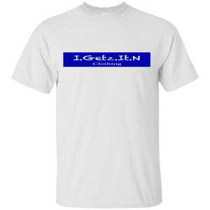 Boy's and Girl's Igetzitn Blue Banner T-Shirt