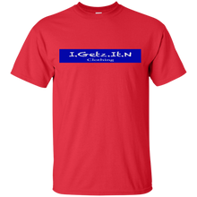 Boy's and Girl's Igetzitn Blue Banner T-Shirt