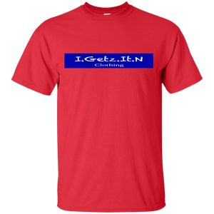 Boy's and Girl's Igetzitn Blue Banner T-Shirt