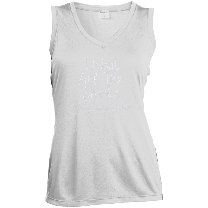 Women's All The Smoke WT Sleeveless V-Neck