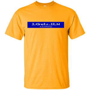 Men's Igetzitn Blue Banner T-Shirt