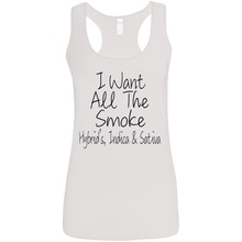 Women's All The Smoke BT Softstyle Racerback Tank