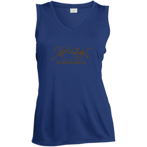 Women's Igetzitn I'm Great GT Sleeveless Moisture Absorbing V-Neck
