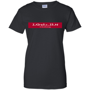 Women's Igetzitn Red Banner T-Shirt
