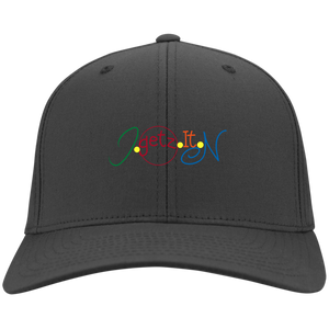IgetzitN Colorful Logo Twill Cap