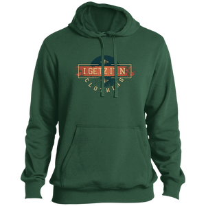 Men's Igetzitn Clothing Logo BW Pullover Hoodie