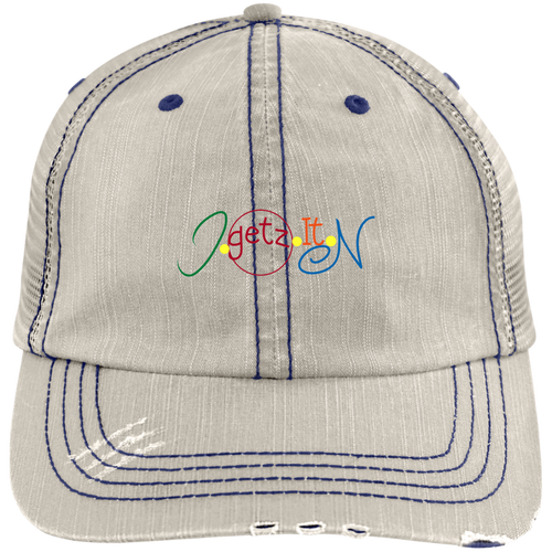 IgetzitN Colorful Logo Trucker Cap
