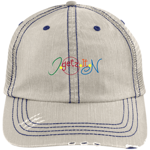 IgetzitN Colorful Logo Trucker Cap