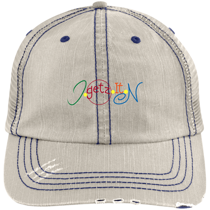 IgetzitN Colorful Logo Trucker Cap