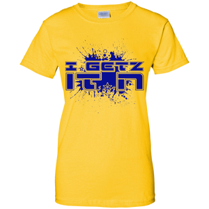 Women's Igetzitn paint logo BT T-Shirt T-Shirt