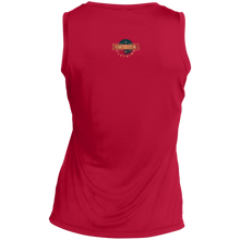 Women's Igetzitn paint logo BT Sleeveless V-Neck